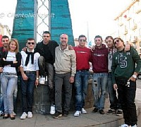 militanti giovani italia con rosario peduto