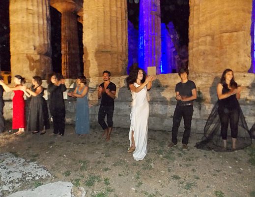 mito di cassiopea a paestum