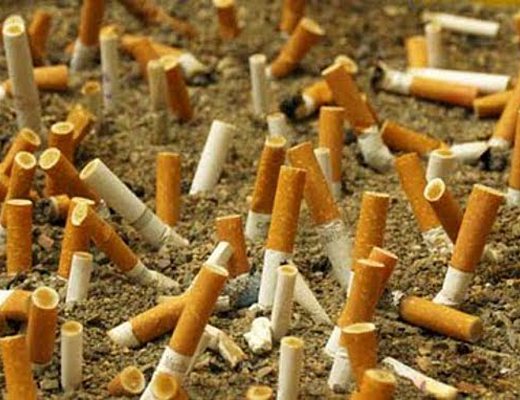 mozziconi sigarette spiaggia