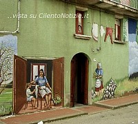 murales a piano vetrale