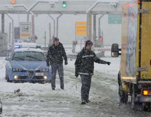 neve maltempo Campania