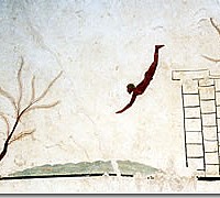 paestum tomb diver