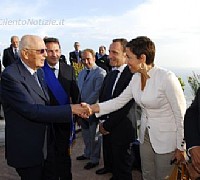 presidente napolitano al castello arechi salerno