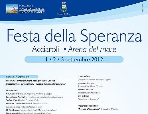 programma agosto vassallo pescatore 2012 programma agosto vassallo pescatore 2012