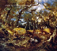 raccolta delle olive opera di Mariani 1857