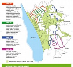 raccolta porta a porta capaccio cartina ambiti
