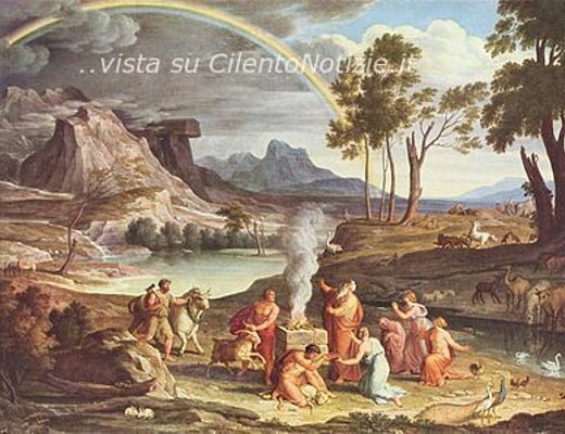 Marisa-Russo foto - ringraziamento di Noe sdopo il diluvio di Anton Koch