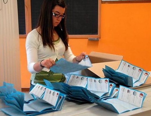 scrutinio schede risultati comunali