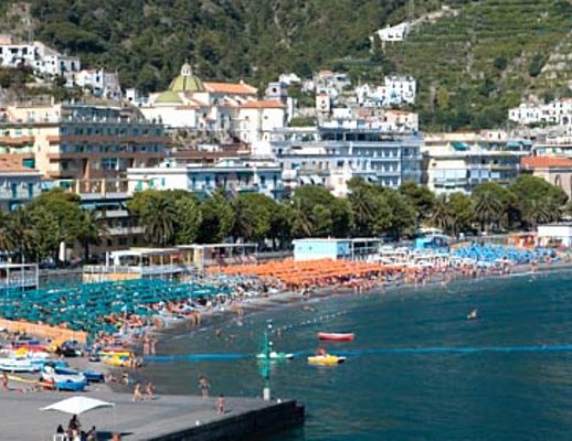 spiagge di Maiori e minori