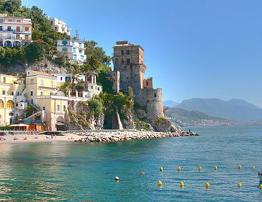 spiaggia e mare Cetara