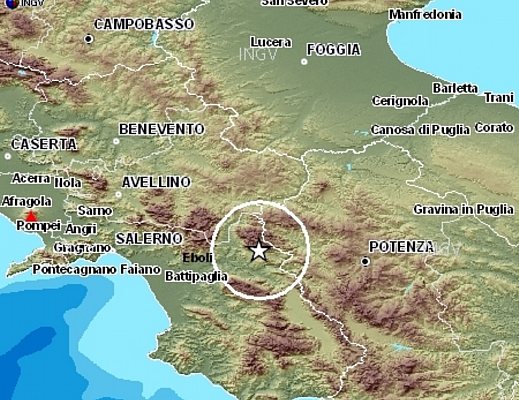 terremoto 17 feb 2012 caggiano