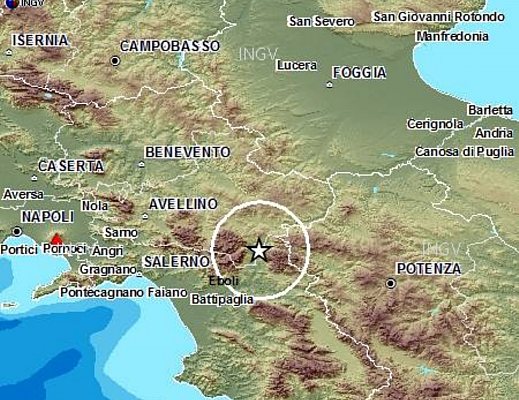 terremoto salerno 13062012