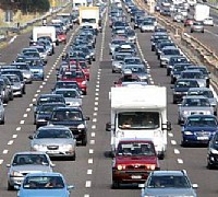 traffico in autostrada