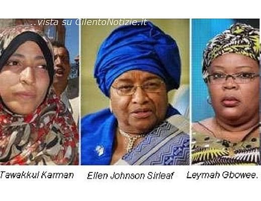 Marisa-Russo foto - tre donne premio nobel per la pace