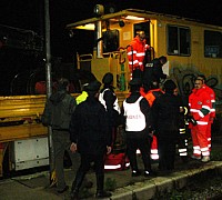 treno deragliato persano campagna 