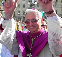 vescovo di Vallo della Lucania monsignor Ciro Miniero