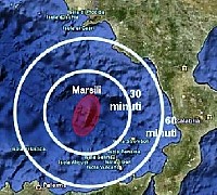 vulcano marsili nel tirreno