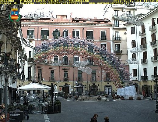 webcam campaniameteo arcobaleno luci d artista 2011